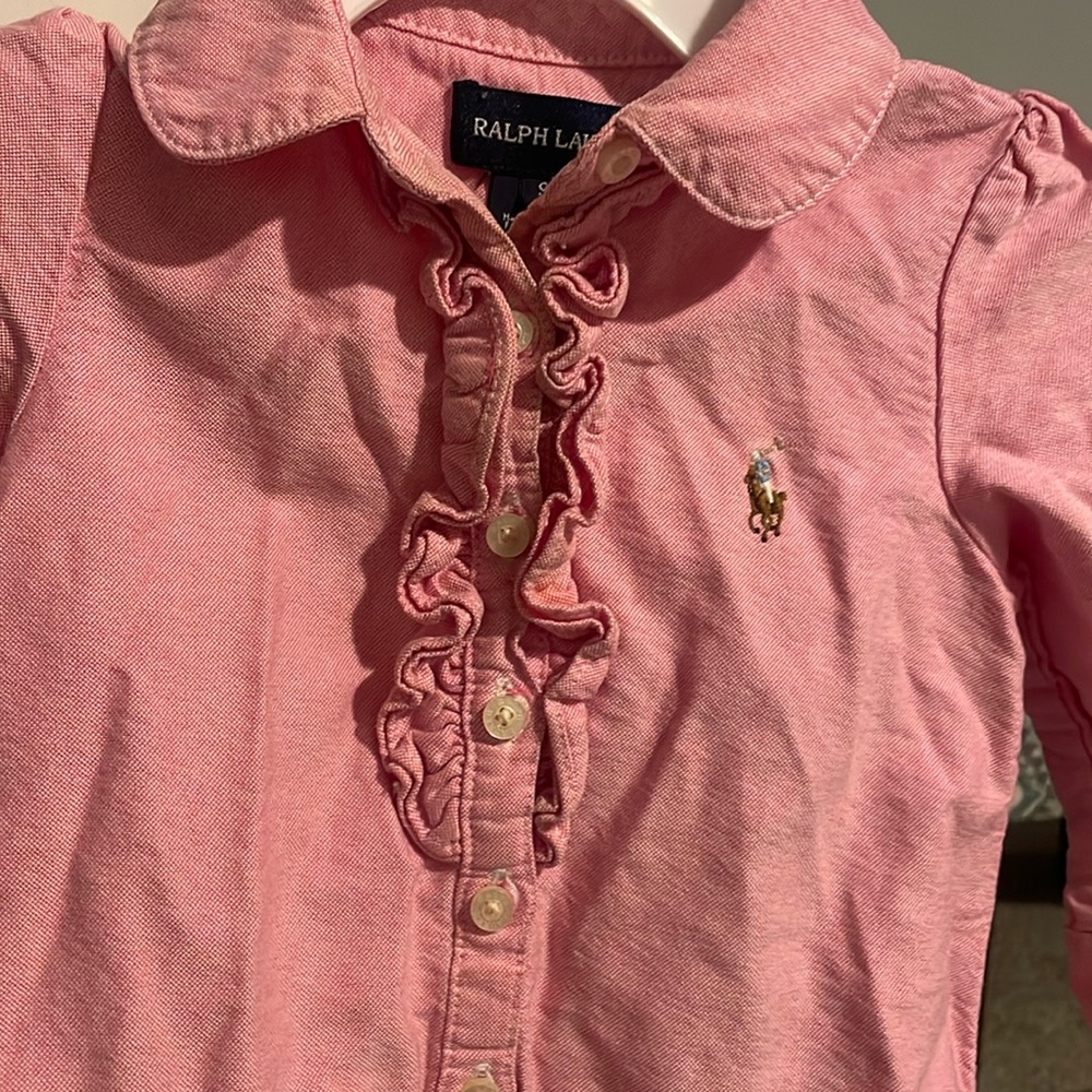 Pink Ralph Lauren dress with bloomers